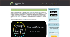 Desktop Screenshot of communitynetradio.org